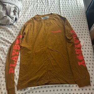 Men’s new never worn playboy long sleeve Tee